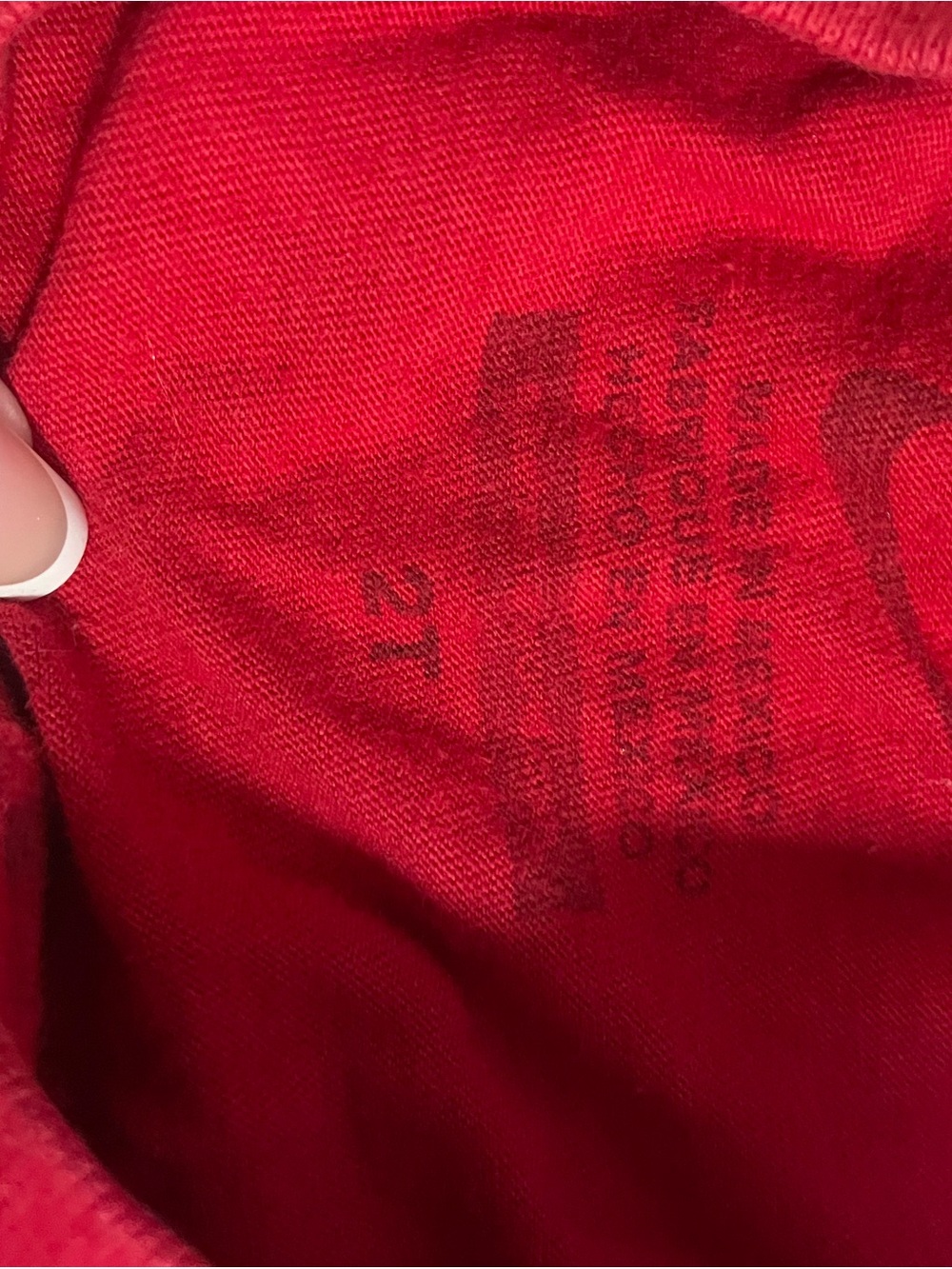 Nike Red Tee - Picture 2 of 3